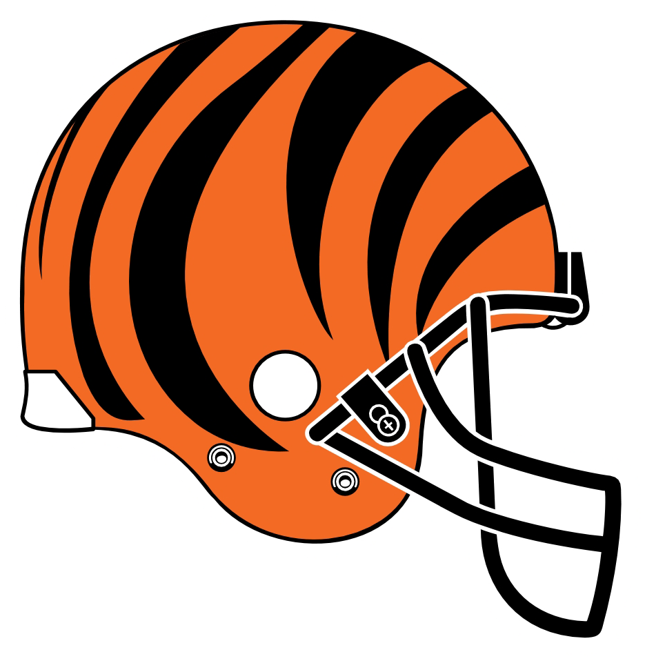 Cincinnati Bengals Helmet Logo - New Orleans Saints Helmet Logo (1400x1200)