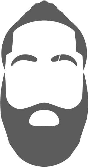 Nba All In On The Emoji Game - James Harden Beard Drawing (582x582)