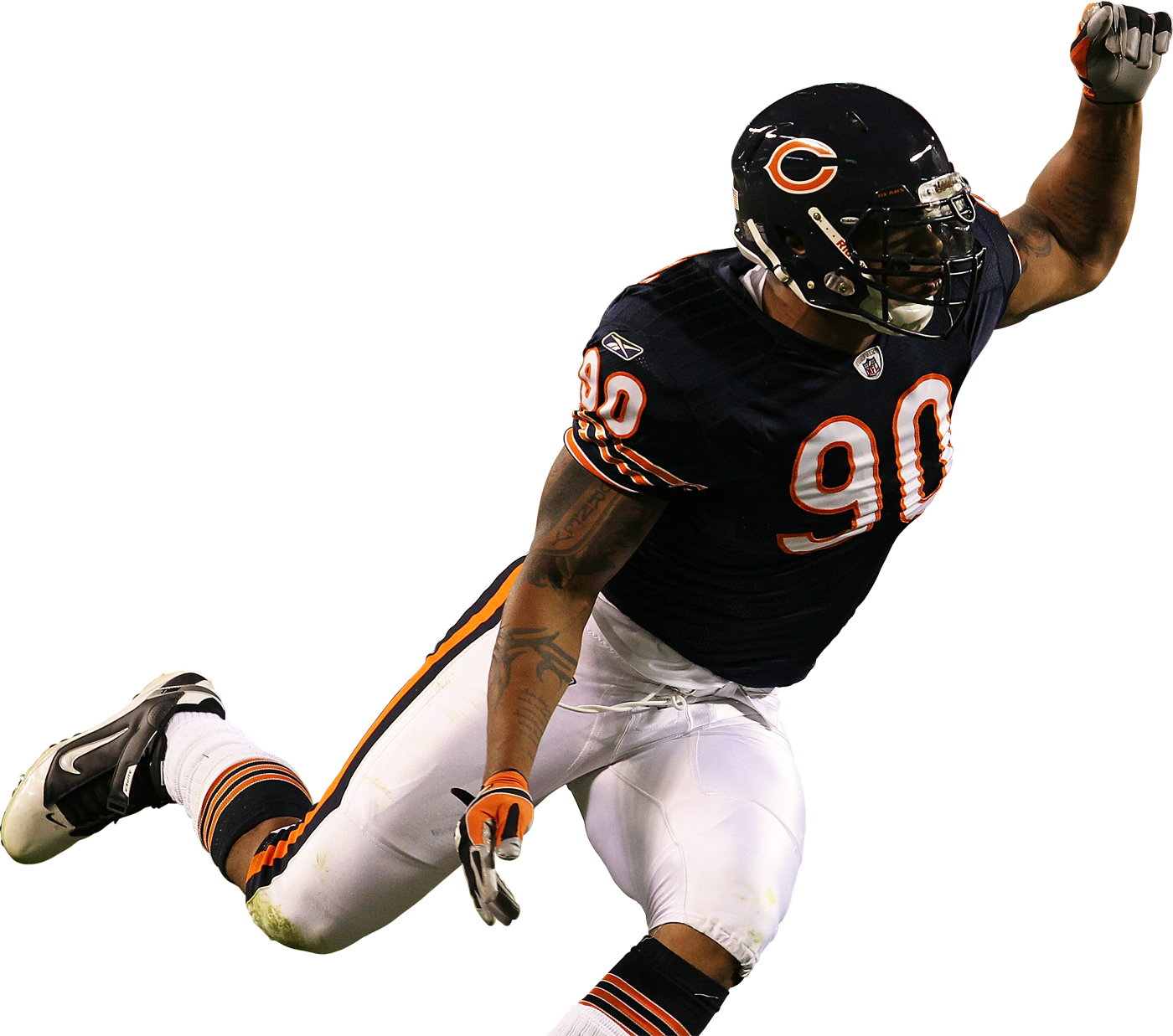 Alumni - Chicago Bears - - Kick American Football (1400x1237)
