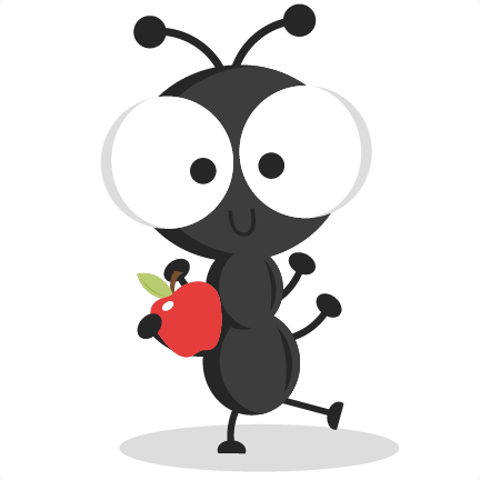 Dancing Picnic Ant Svg Cutting Files Ant Svg Cuts Ant - Cute Ant Png (432x432)