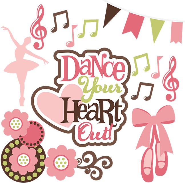 Dance Your Heart Out - Dance Scrapbook (648x643)