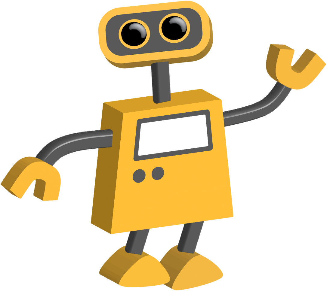 Cartoon Angry Robot, Cartoon Robot, Cute Robot, Angry - Friendly Bot (1087x969)