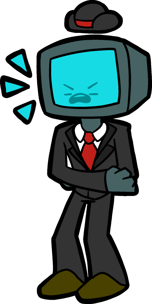 Angry Little Robot Man By Karbonicdraws - Cartoon (631x1264)