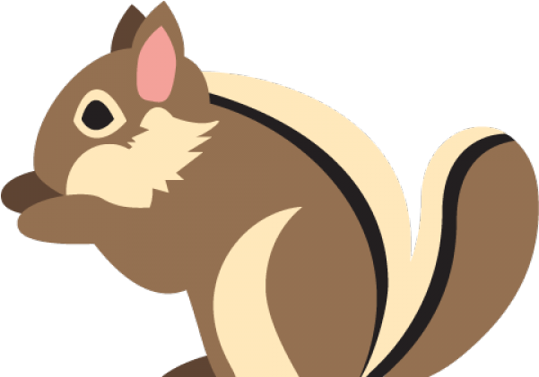 Chipmunk Clipart Grey Squirrel - Squirrel Emoji (640x480)