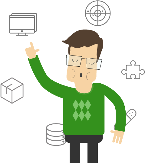 Free It Asset Management - Cartoon (551x543)