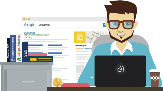 Web Development Raipur - Digital Marketing Vector Png (559x322)