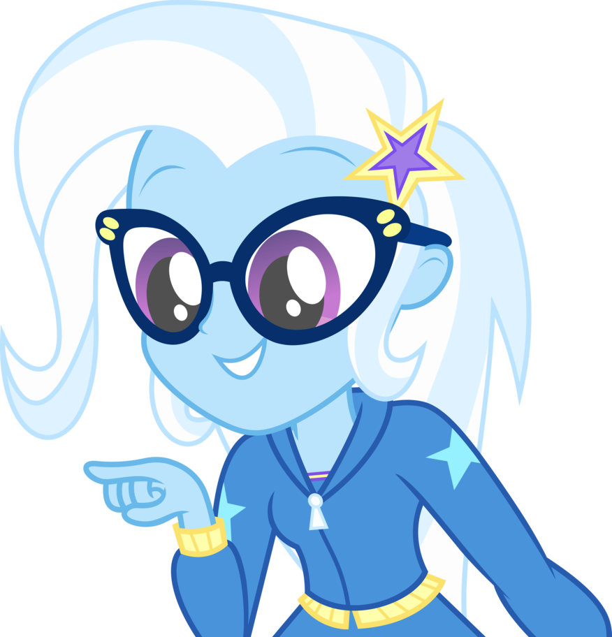 Mlp Eqg Trixie Vector By Luckreza8 - Eqg Trixie (876x912)