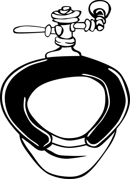 Toilet Clip Art At Clker - Toilet Clip Art (432x597)