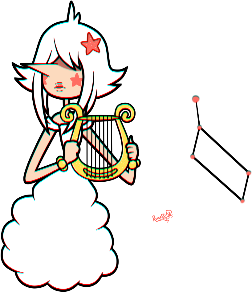 Odette As Lyra's Constellation By Amazing Girl Forever - Cartoon (1012x1048)