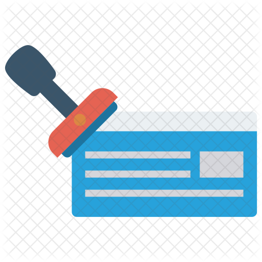 Stamp Icon - Document (512x512)