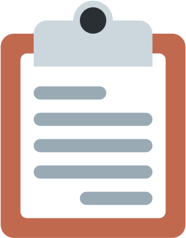 Clipboard, Note, Paper, Document Icon - Emoji 📋 (512x512)