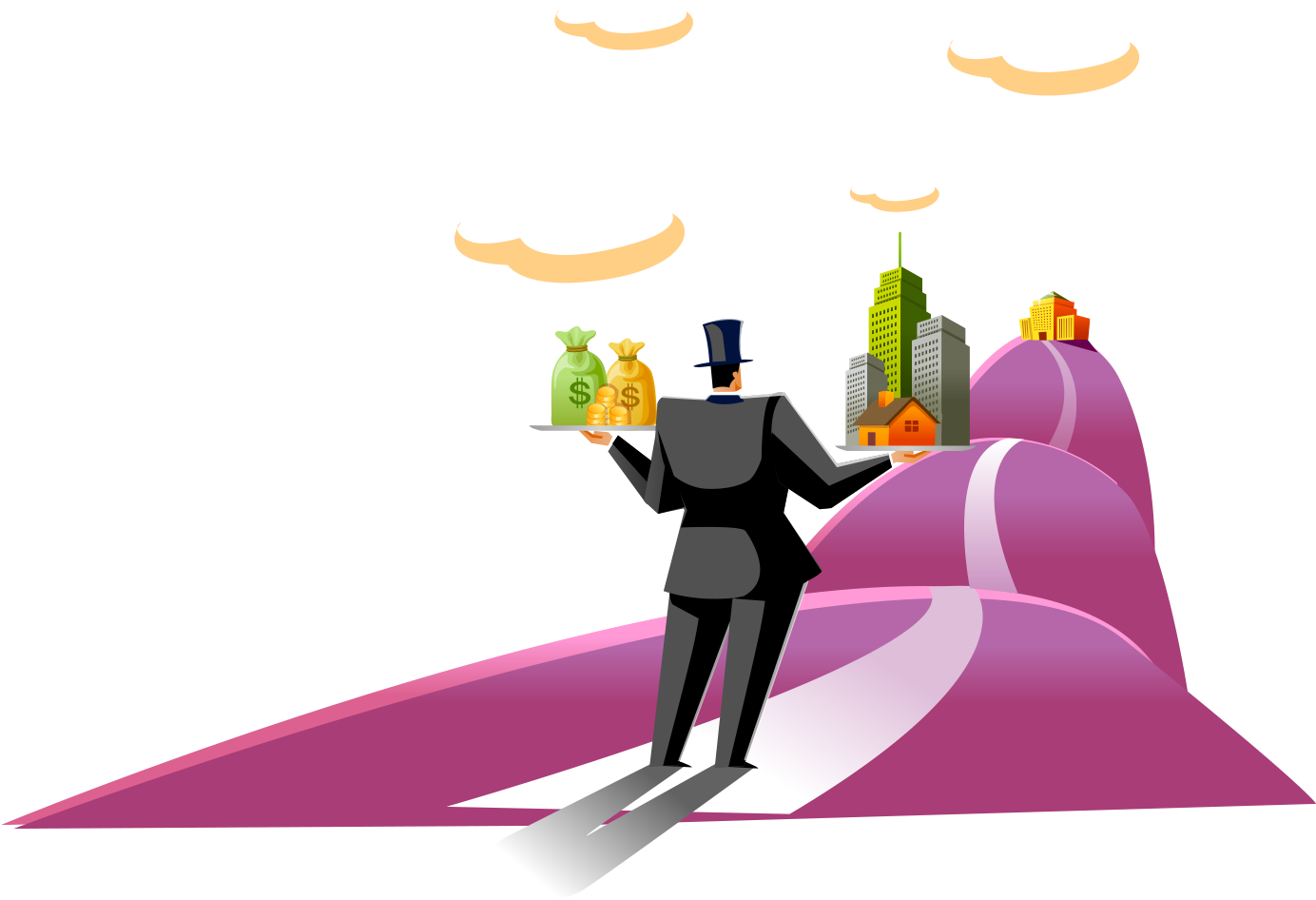 Business Royalty Free Illustration - Business Royalty Free Illustration (1383x1000)