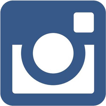 Instagram Logo Png Transparent Find Us On - Blue Instagram Logo Png (642x558)