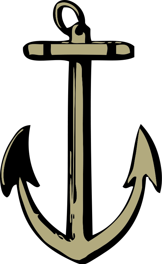 An Anchor Svg Vector File, Vector Clip Art Svg File - Anchor (554x900)