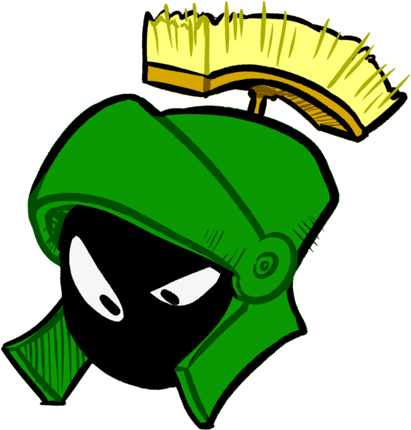 Marvin The Martian By Staticmegabyte - Marvin The Martian By Staticmegabyte (894x894)