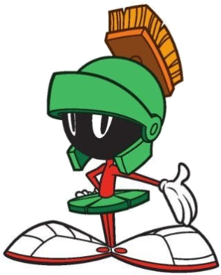 Marvin The Martian - Marvin The Martian Animation (325x398)