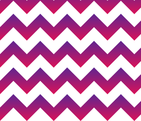 Purple To Pink Ombre Chevron Fabric By Gates And Gables - Pink And Purple Chevron (470x403)