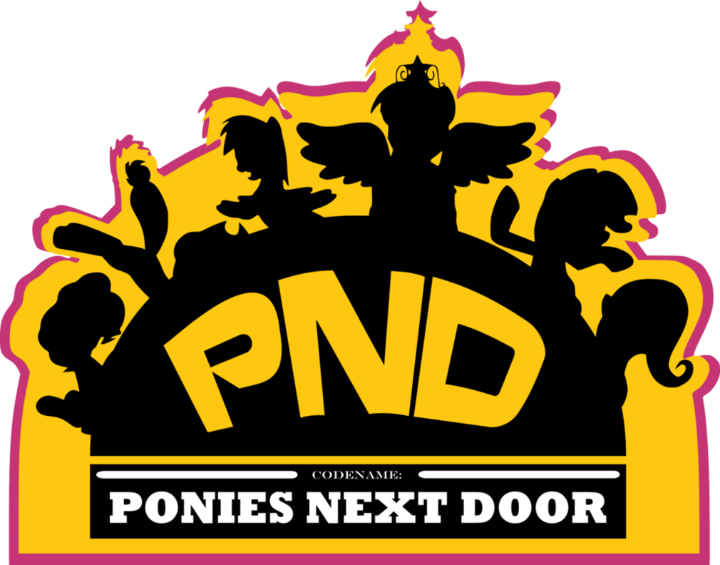 Ponies Next Door By Dolenore - Illustration (1010x792)