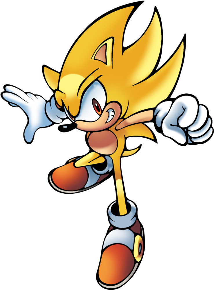 No Caption Provided - Super Sonic The Hedgehog (756x1057)