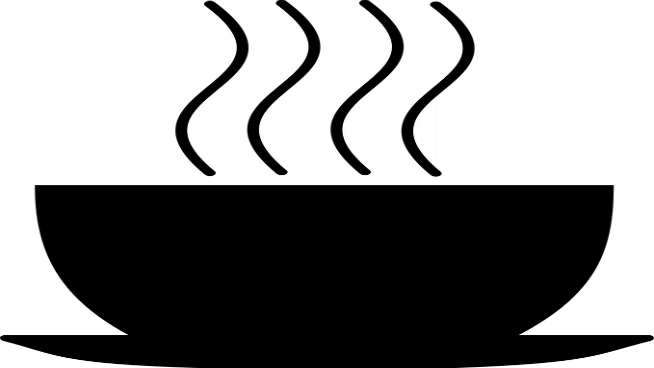 Operation Soup Line - Soup Bowl Black And White (654x368)