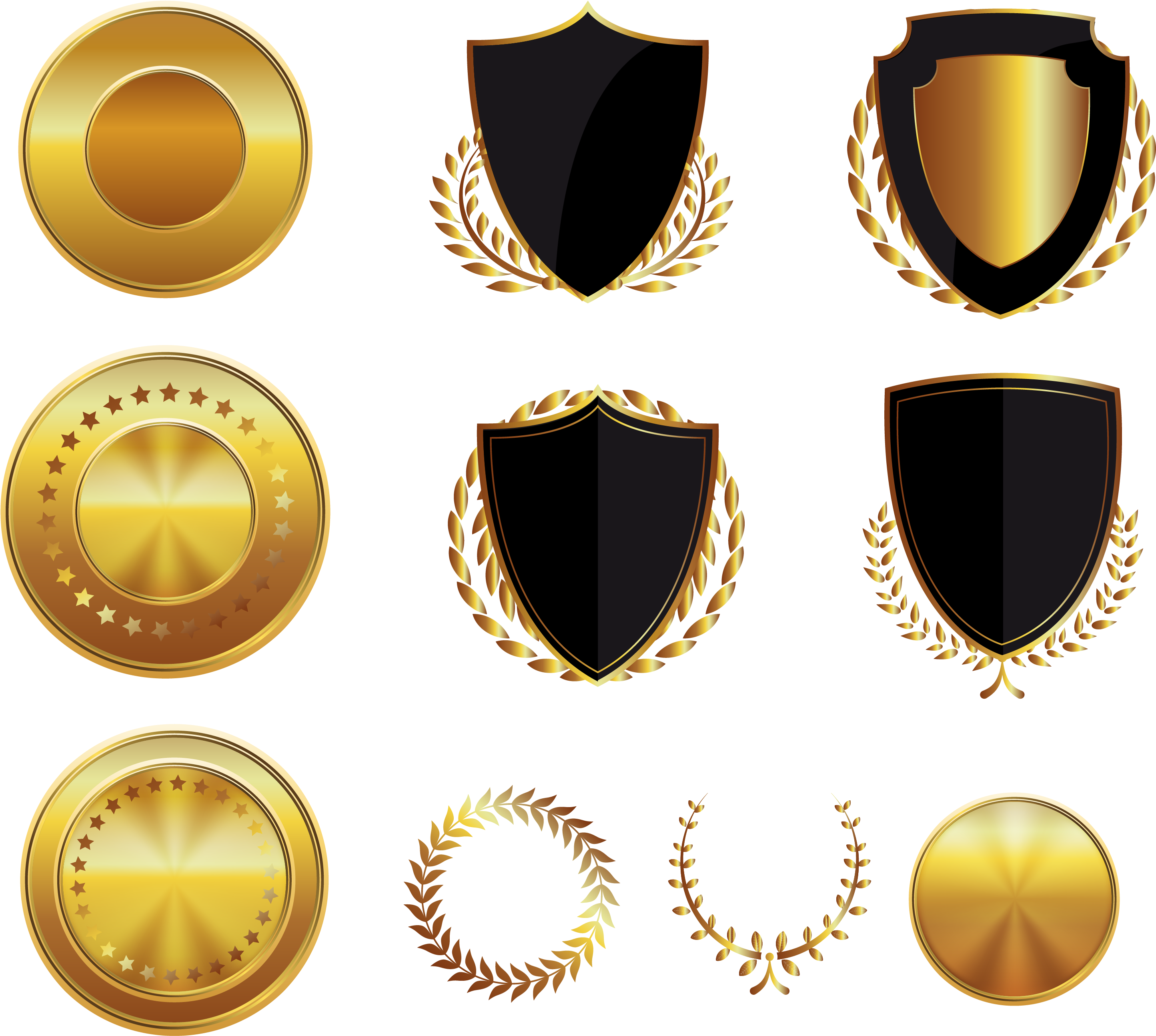 Medals Shield Free Vector Graphics Pull 3333*3333 Transprent - Medals Shield Free Vector Graphics Pull 3333*3333 Transprent (3333x3333)