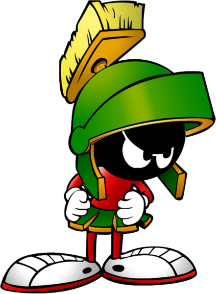 Share This Image - Marvin The Martian (441x600)