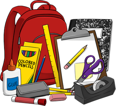 Image Result For Notebook Binder Pencil Cartoons - School Supply (400x365)
