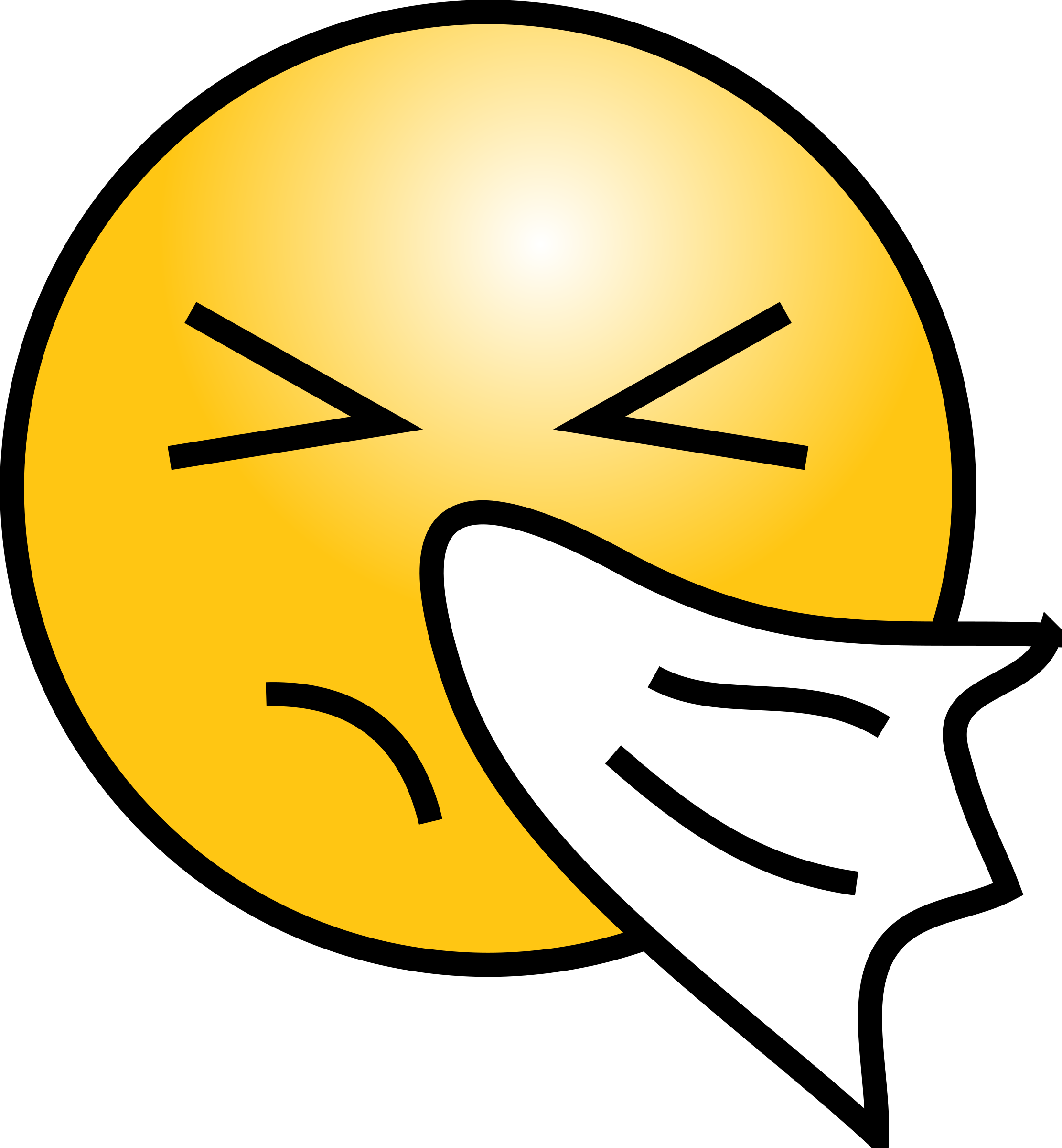 Sick Clipart Face - Sinus Infection (2223x2400)