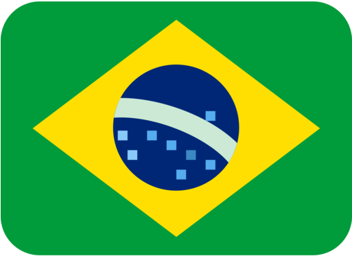Brazil Emoji World - Emoji Bandeira Do Brasil (512x512)