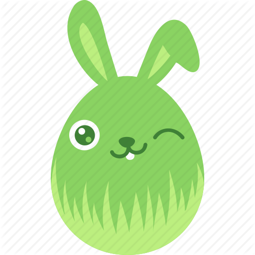 Easter Bunny Cartoon Emoji Easter Bunny Egg Emoji - Easter Emoji (512x512)
