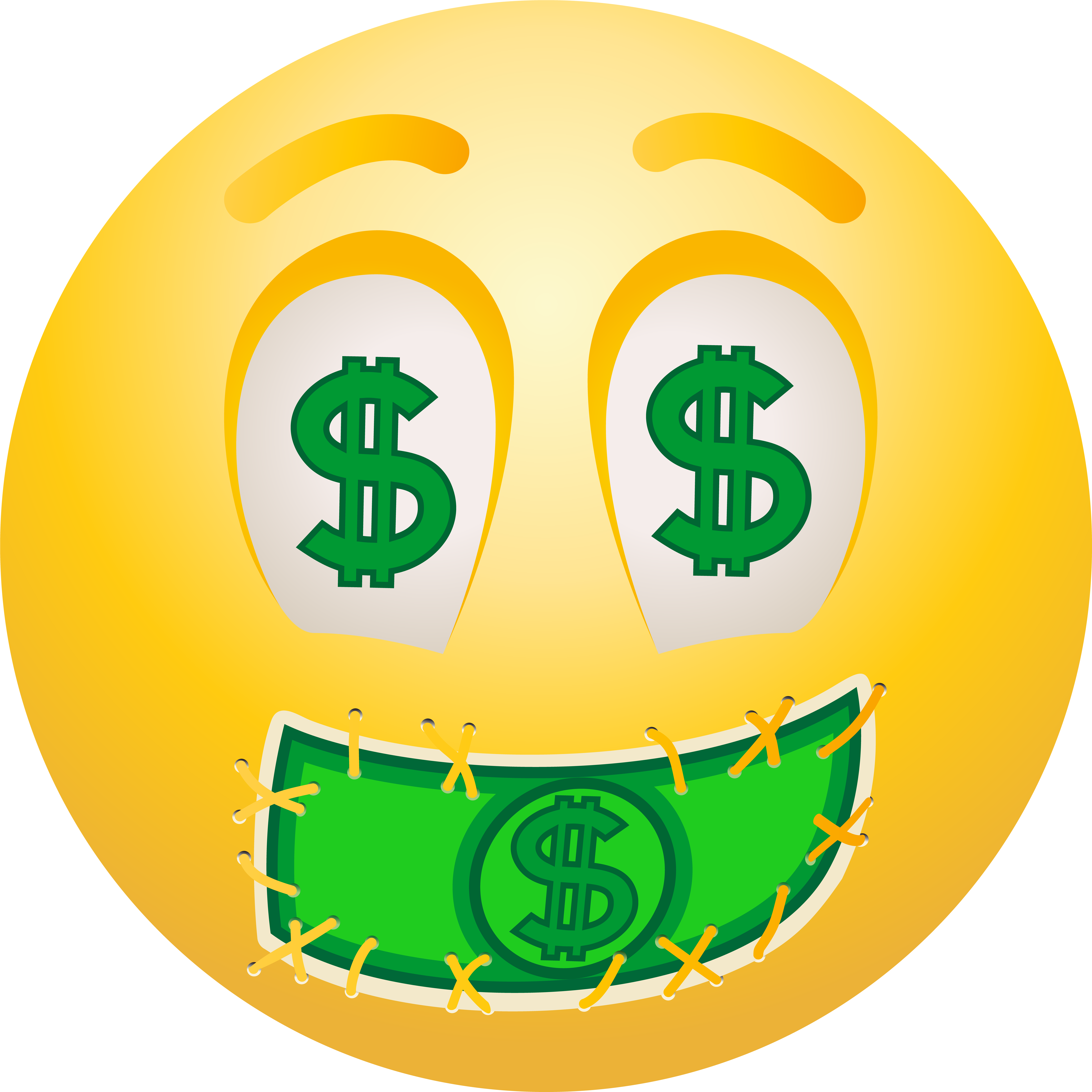 Emoji деньги. Смайлик доллар. Смайл деньги. Богатый смайлик. Смайлик с денежкой.