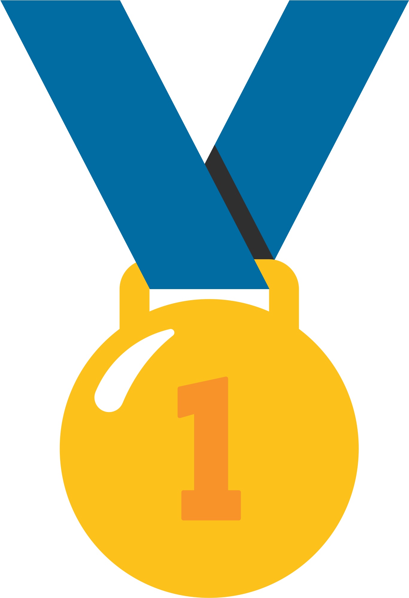 Open - Gold Medal Emoji Png (2000x2000)