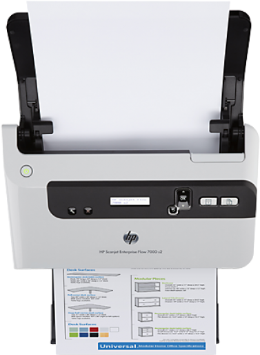Document Scanners Hp Scanjet Enterprise Flow 7000 S2 - Hp Scanjet Enterprise 7000 S2 Document Scanner - 600 (700x755)