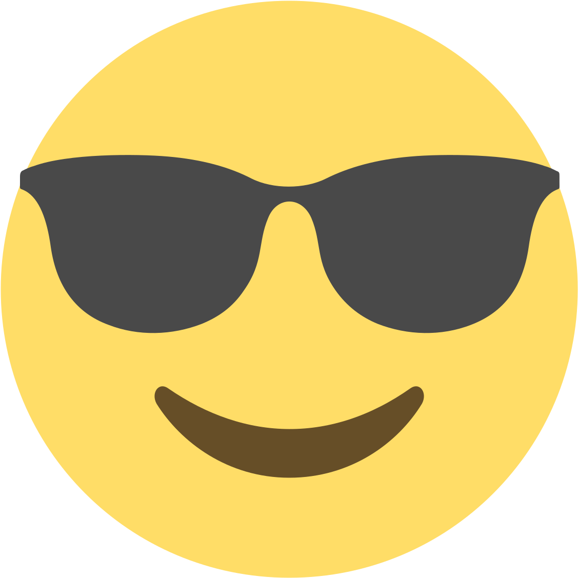 Emoji Vikipedi - Sunglasses Emoji Discord (1200x1200)