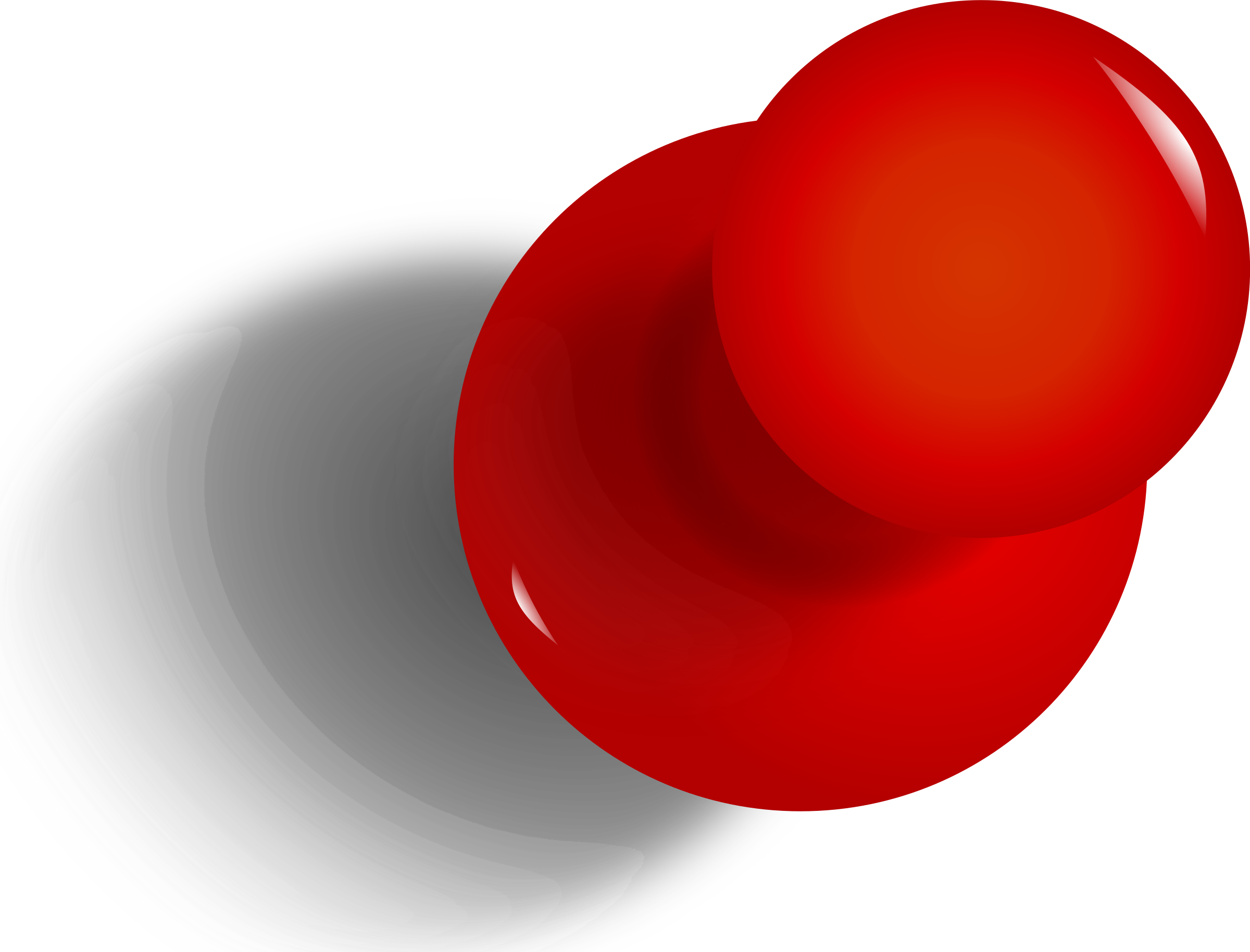Clipart - Pushpin - Push Pin Png (2400x1828)