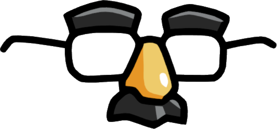 Disguise - Glasses And Mustache Disguise Png (552x257)