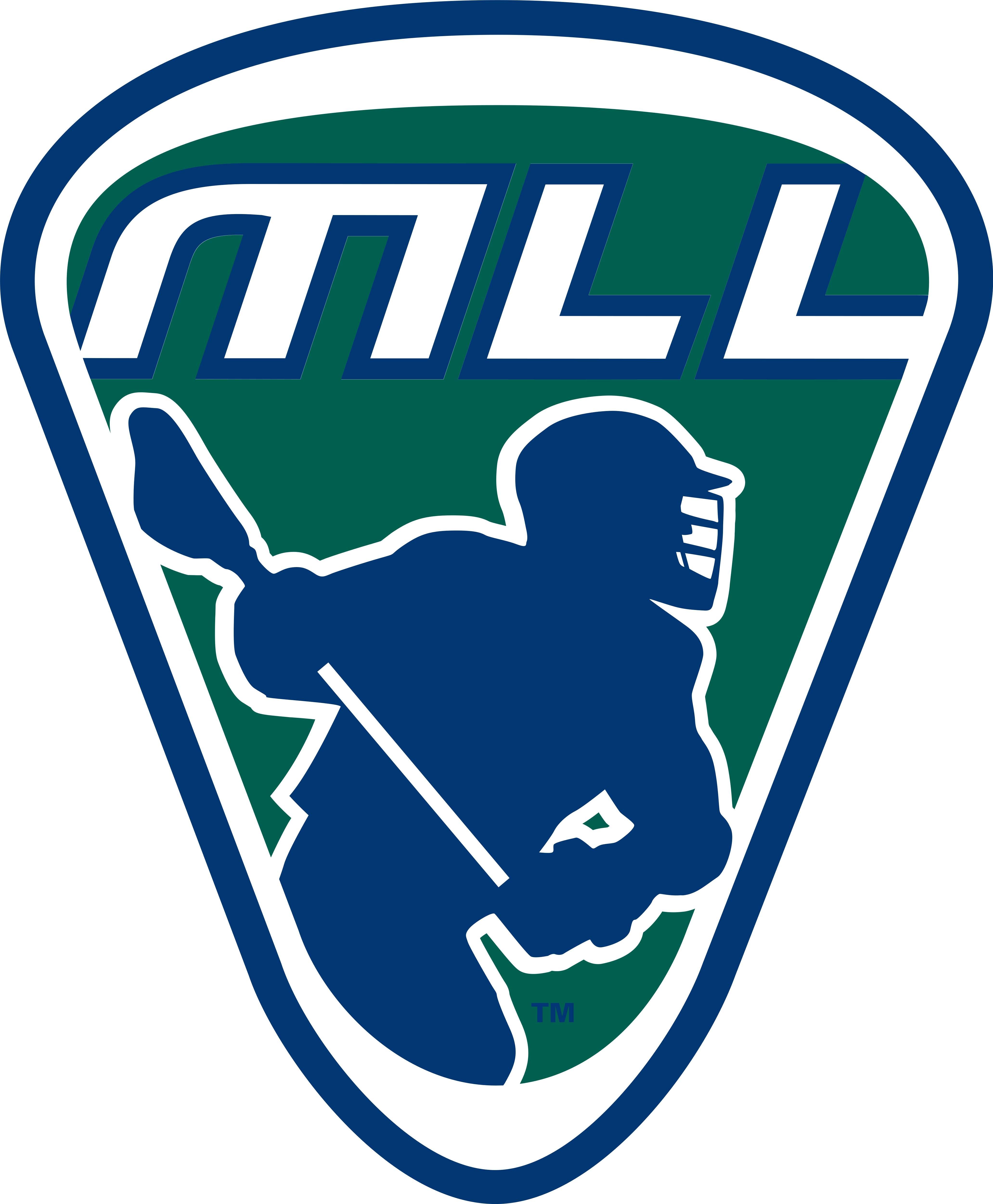 Major League Lacrosse - Major League Lacrosse Logo Jpg (4126x5000)
