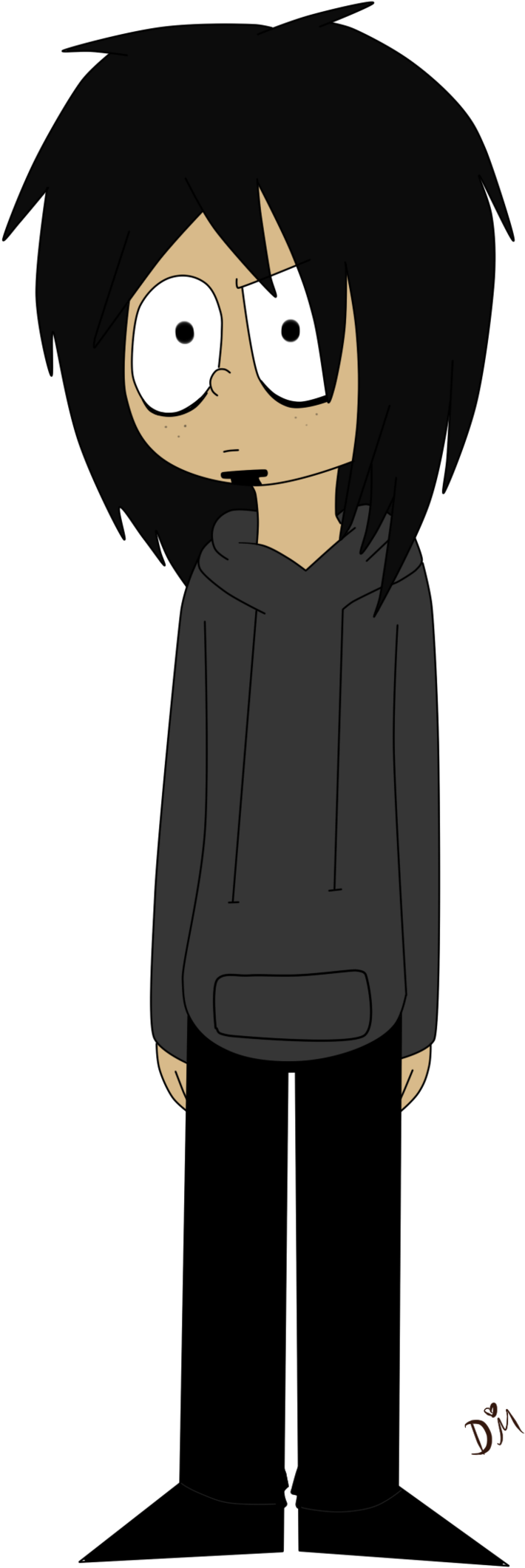 Jeff In Disguise By Ask Jeff Teh Killer - Cartoon (1024x2198)
