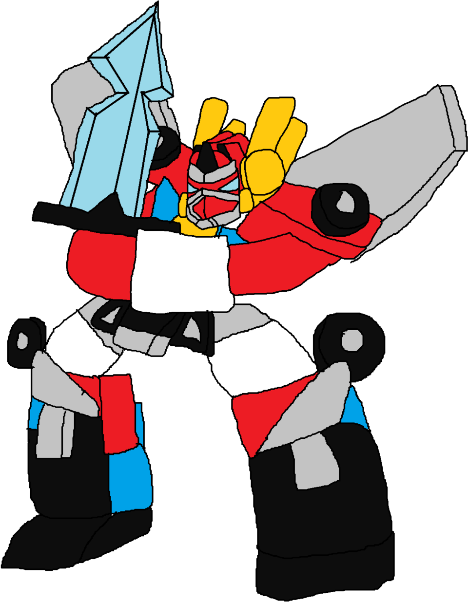 Transformers Robots In Disguise Omega Prime By Darktidalwave - Cartoon (1024x1288)