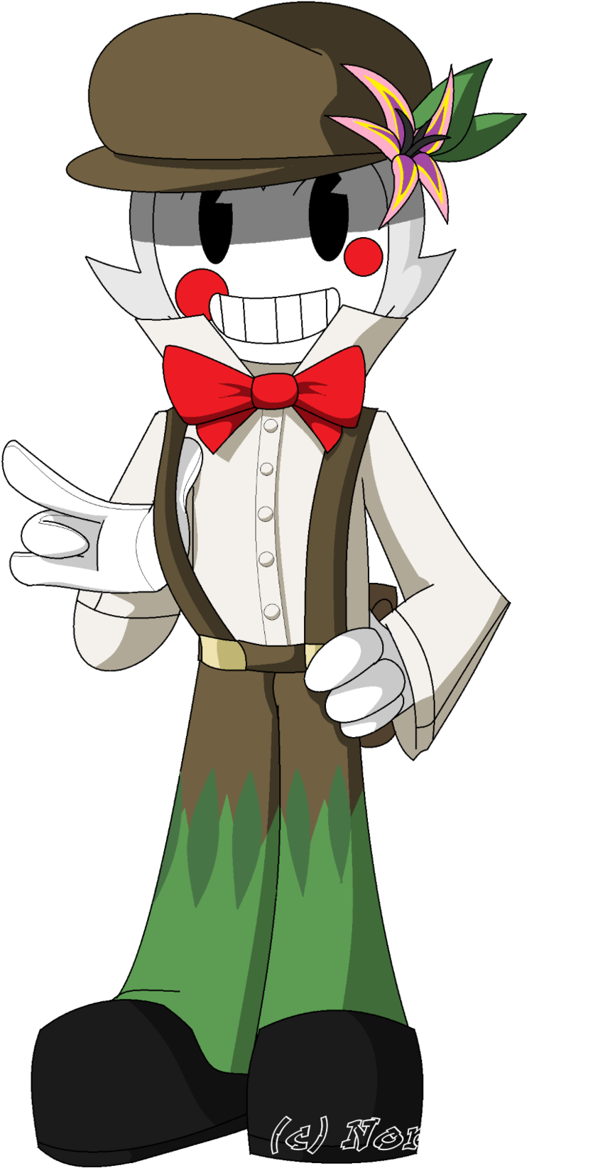 Battos Bendy's Disguise By Nora Kouba - Cartoon (1024x1732)