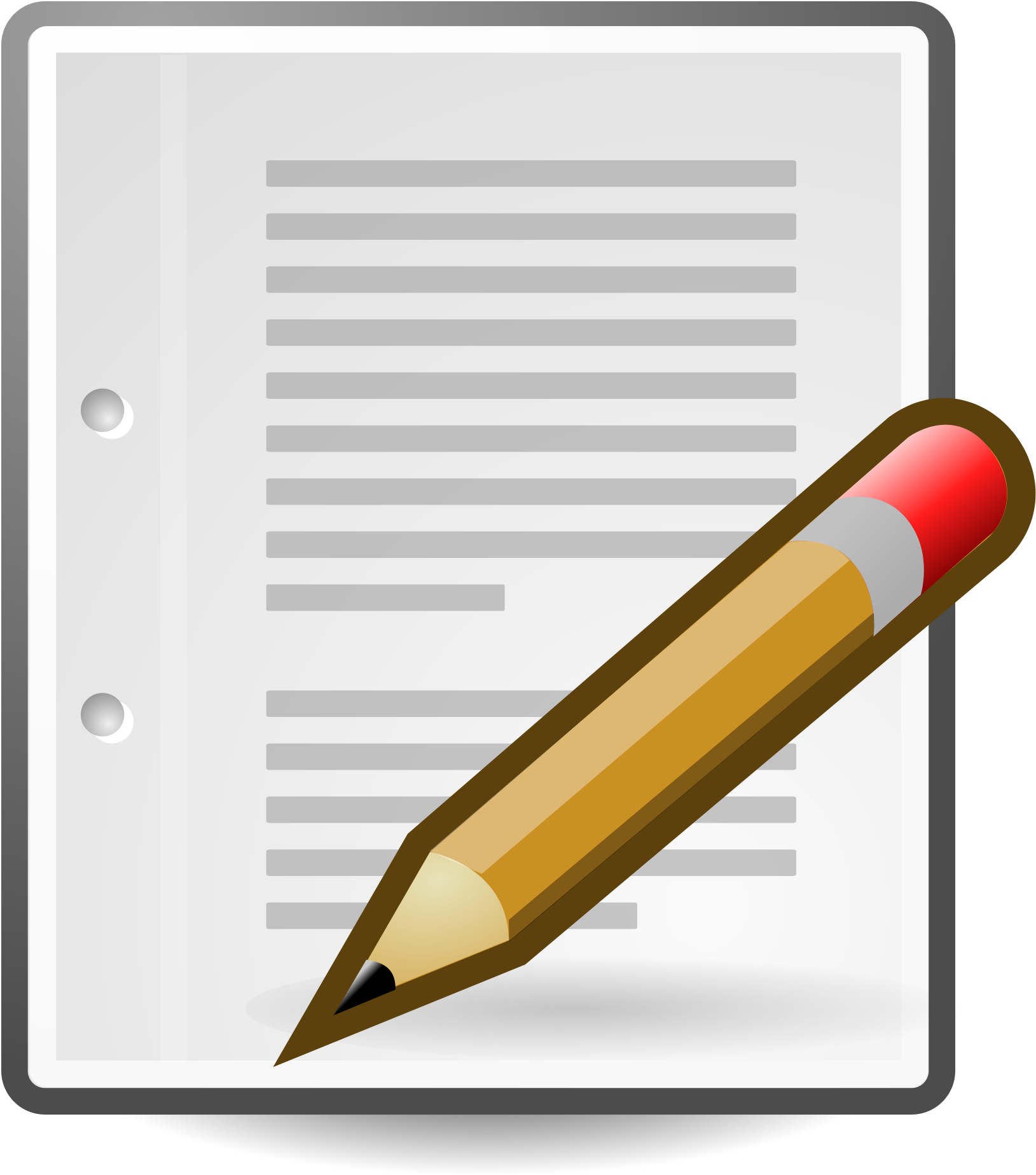 Cartoon Pencil 10, Buy Clip Art - My Next Life Theme Book: 52 Word Search Puzzles For (2000x2000)