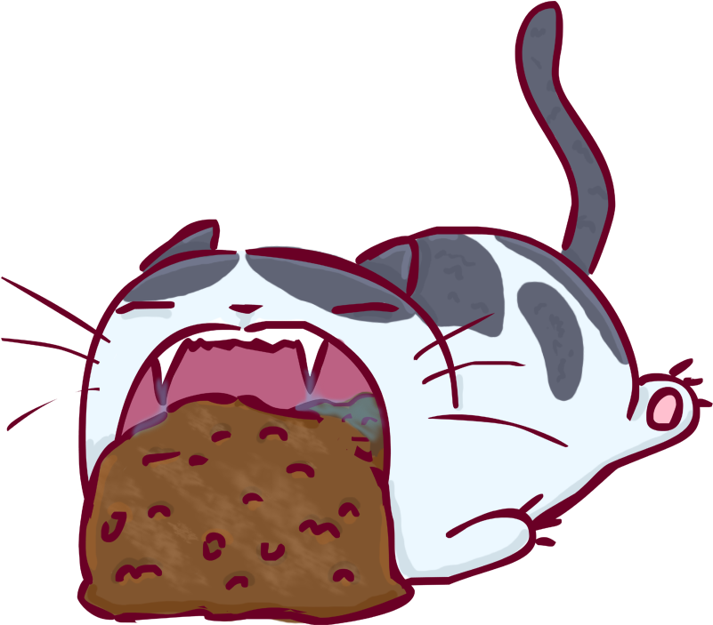 Panpan The Catten Eats All The Food, But Never Gets - Panpan The Catten Eats All The Food, But Never Gets (882x744)