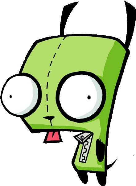 Dog Disguise - Gir From Invader Zim (450x611)