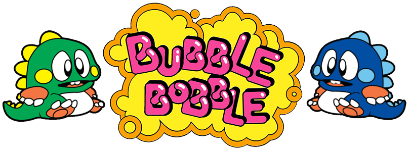 The Original, And Classic That Most People Have Played - Bubble Bobble 2d Art (820x300)