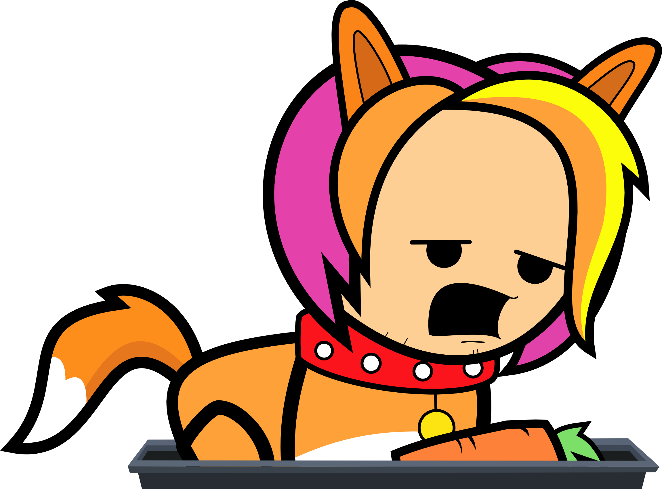Pyrofox You Cant Fool Me I See Through Your Disguise - Cyanide And Happiness Put Em Down (2301x1700)