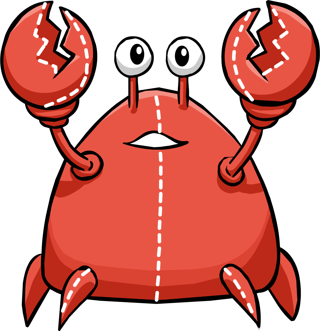Klutzy Disguise - Club Penguin Crab Costume (1099x1139)
