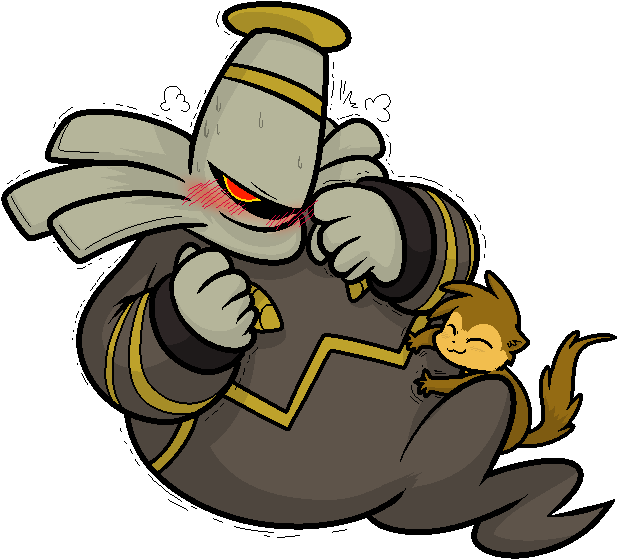 Tummy Rubs By Nukeleer - Cartoon (636x582)