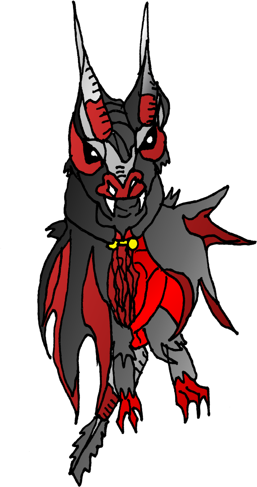 Legendary Creature Cartoon - Legendary Creature Cartoon (900x1661)