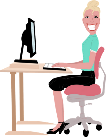 Ease Back Pain From Home - Office Chair (400x450)