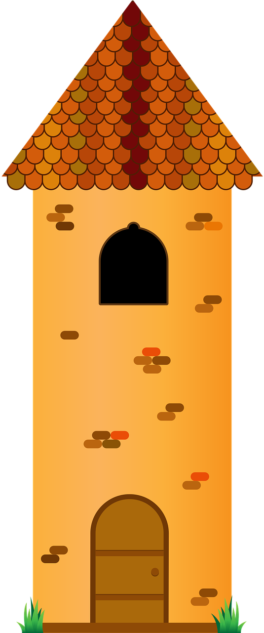 Castle, Tower Castle Medieval Door Tile Wood Stone - Castelo De Princesas Cenário (640x1280)